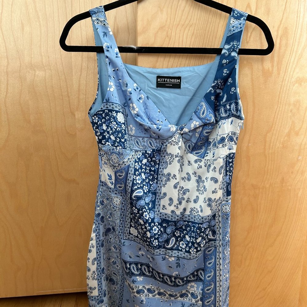 Kittenish KARLI PAISLEY DRESS , size medium